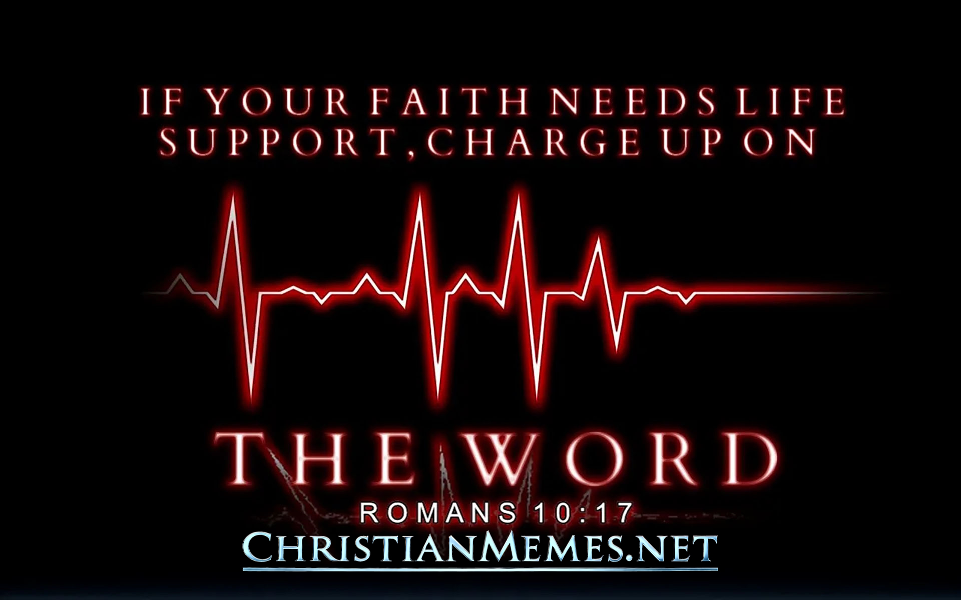 If Your Faith Needs Life Support