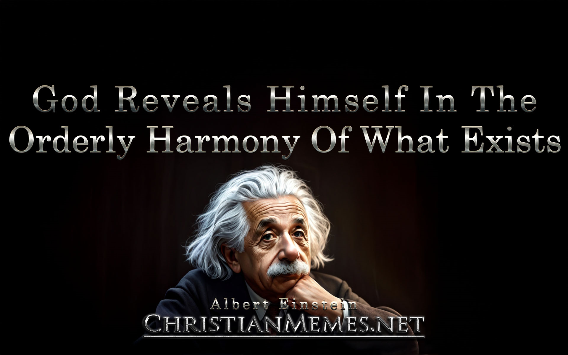 God Reveals Himself Quote by Albert Einstein