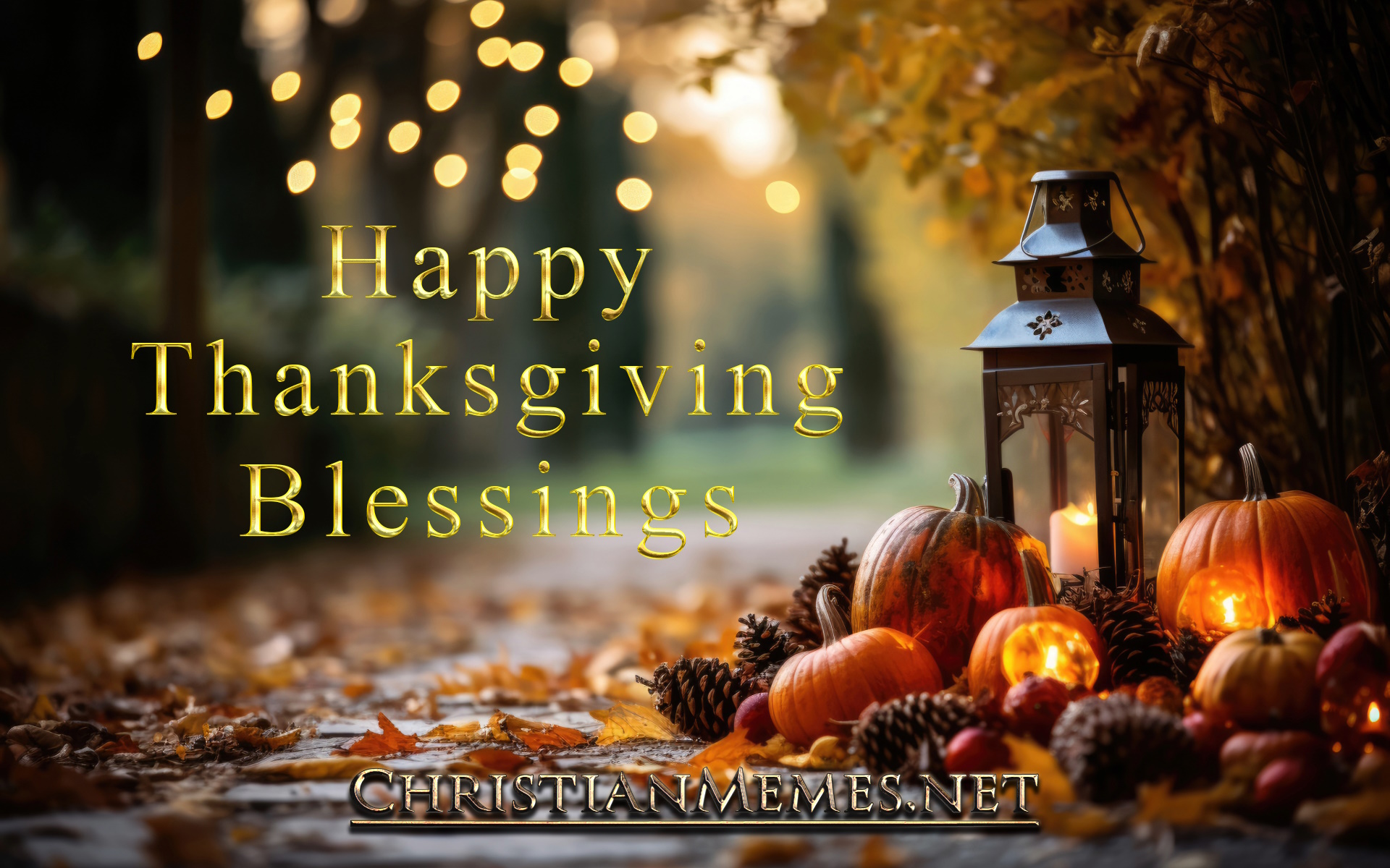 Happy Thanksgiving Blessings