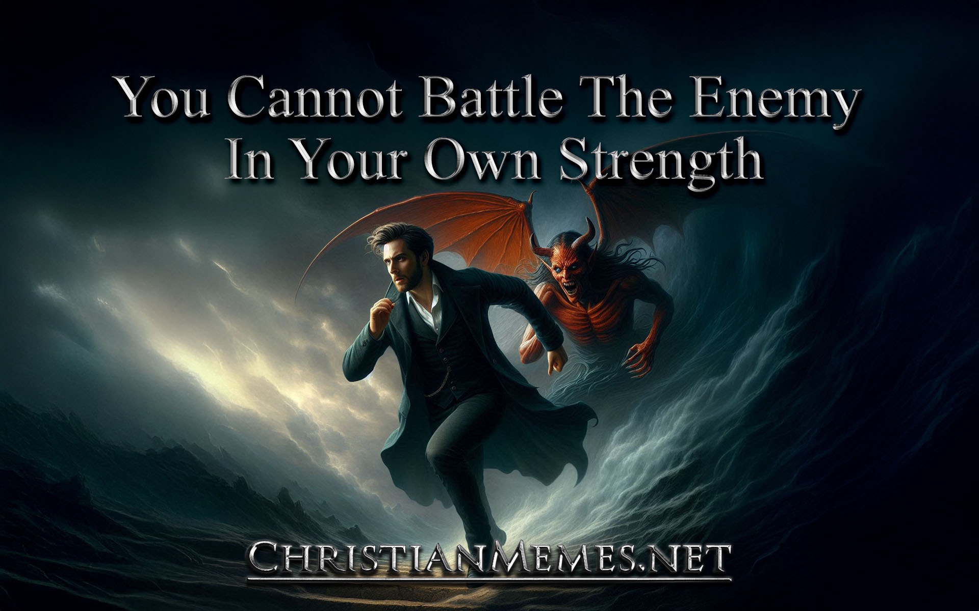 Cannot Battle In Your Own Strength