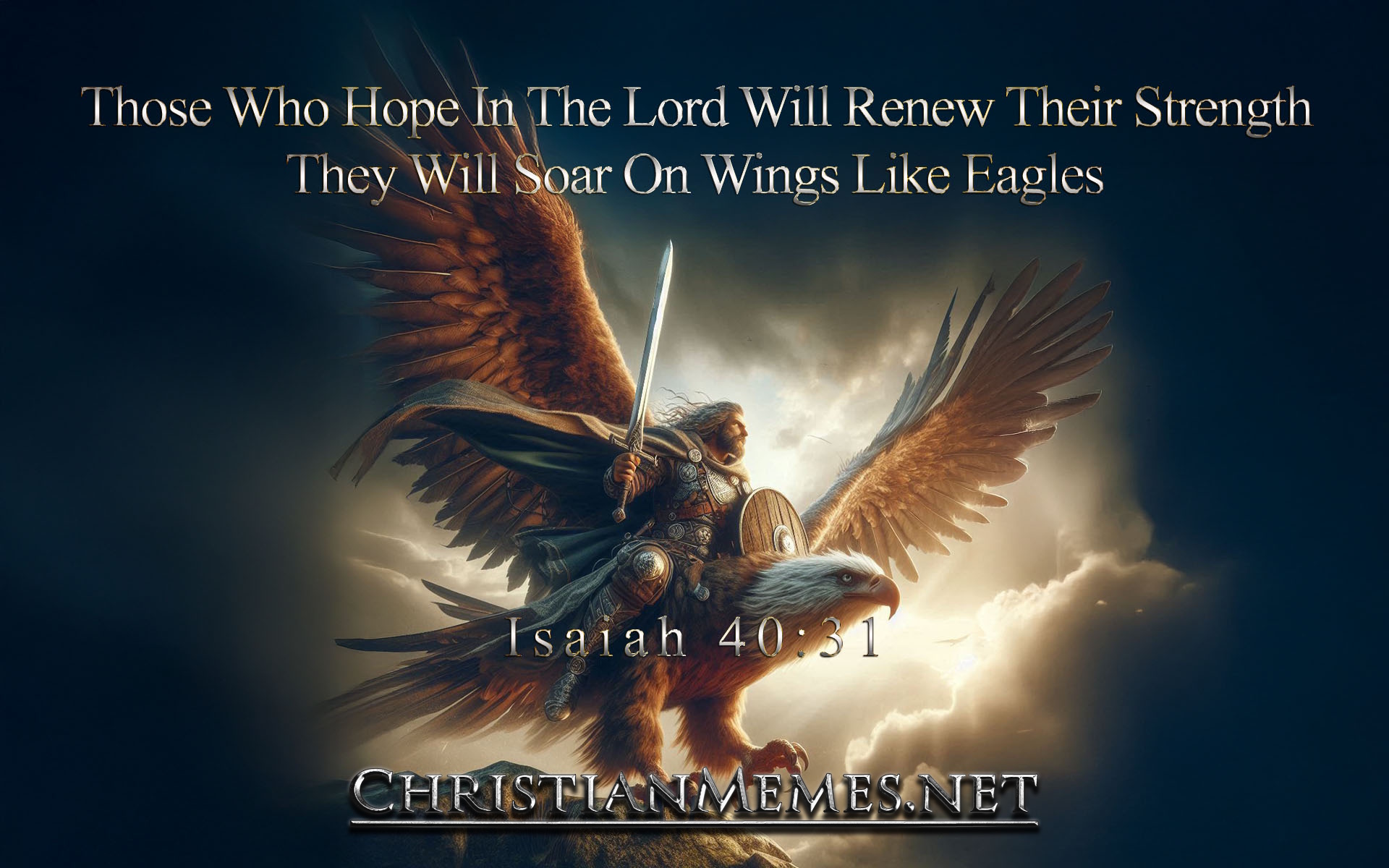 Wings Like Eagles Isaiah 40 Verse 31