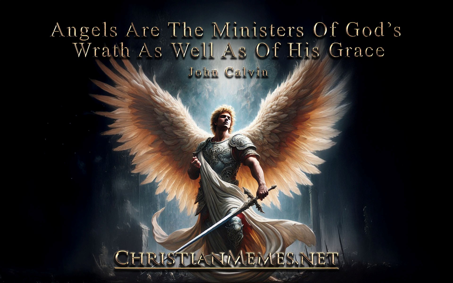 Angels Are Ministers Quote by John Calvin